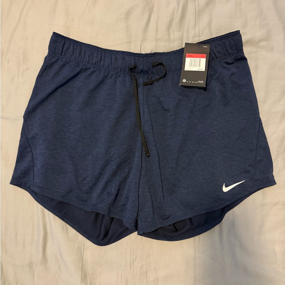 Nike Women's Navy Dry Training Shorts NWT